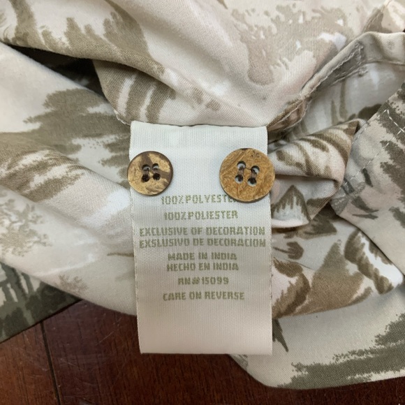 Trader Bay Hawaiian short sleeve button up shirt L - Picture 10 of 11